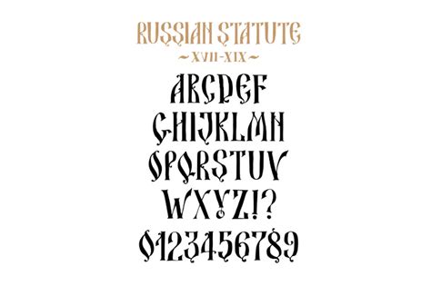 We did not find results for: Old Russian font. English version! By GeekClick ...