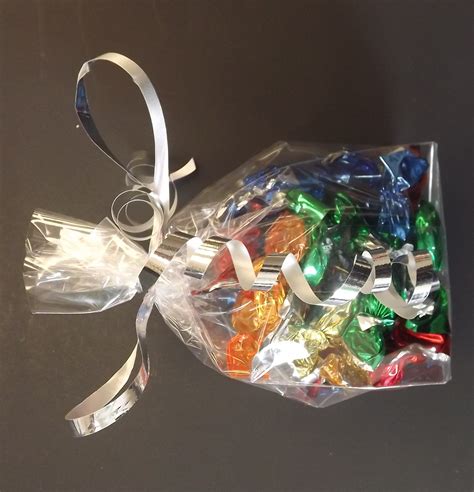 12 Lb Square Style Clear Candy Bag