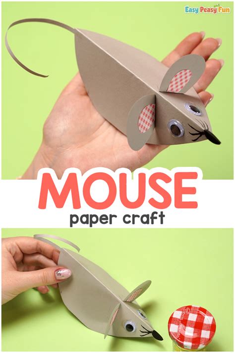 Easy Peasy Paper Mouse Craft Easy Peasy And Fun