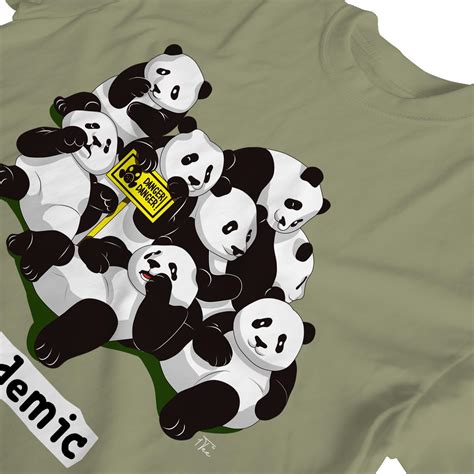 1tee Womens Pandemic Panda T Shirt Ebay