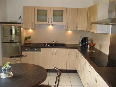 Profitez de votre nouvelle cuisine au plus vite ! prix credence cuisine bois clair - Crédences Cuisine