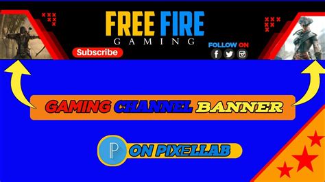 How To Make Gaming Channel Art With Pixellab Gaming Channel Art For