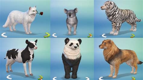 The Sims 4 Pet Cc And Link Download Cats And Dogs Thú Nuôi The Sims 4