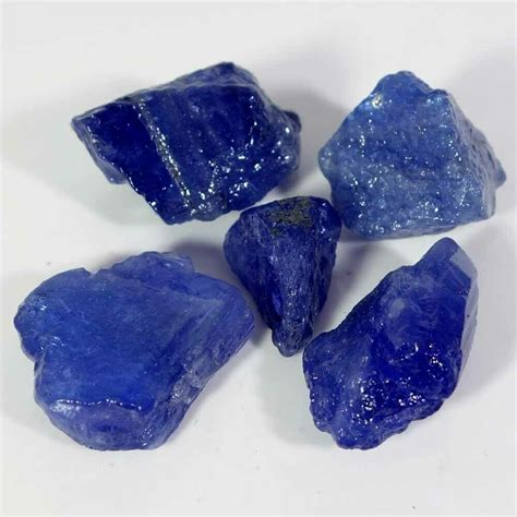 Beautiful 100natural Blue Tanzania Tanzanite Excellent Rough Gemstone