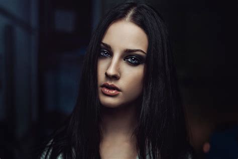 Hintergrundbilder Gesicht Frau Modell Porträt lange Haare