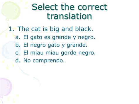 Ppt Sentence Structure In Spanish Powerpoint Presentation Free