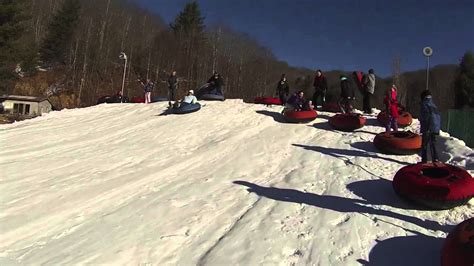 Wolf Ridge Snow Tubing January 2014 Youtube