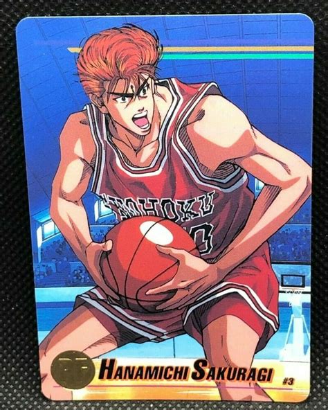 Sakuragi Hanamichi Slam Dunk Shohoku Bandai Card 1994 3 Very Rare Japan Fs Ebay Slam Dunk