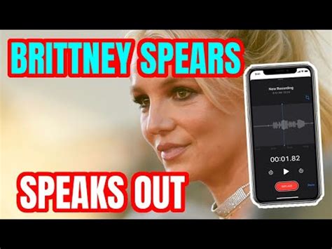 Brittney Spears Court Room Britney Spears Speaks Out Youtube