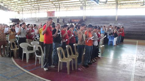 Barangay Cannery Site Purok Newly Elected Officials Mass Oath Taking