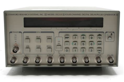 Stanford Research Systems Dg535 4 Channel Digital Delaypulse Generator