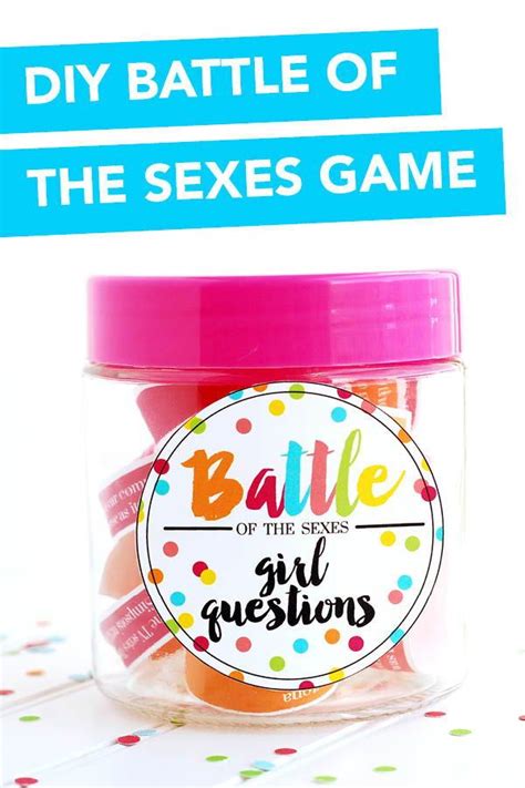 60 Battle Of The Sexes Questions And Printable Game The Dating Divas