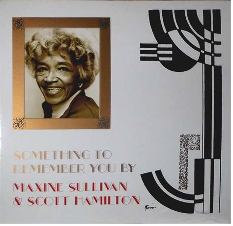 mo jazz please maxine sullivan something to remember you by
