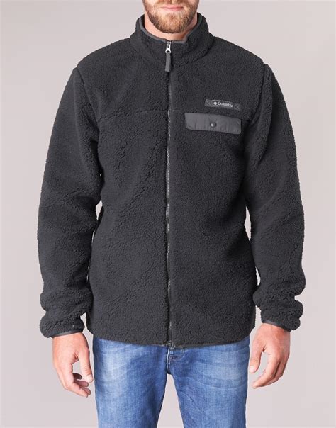 Columbia Mountain Side Heavyweight Fleece Zip Mens Fleece Jacket In