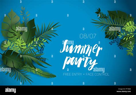 Summer Vibes Party Stock Vector Image And Art Alamy
