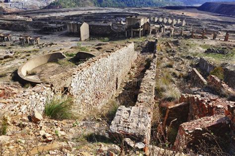 Ruinas De Minas De Río Tinto España Imagen De Archivo Imagen De