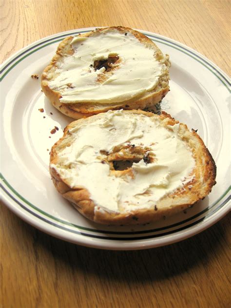 Bagels And Cream Cheese Another Sunday Staple When Were Lazy