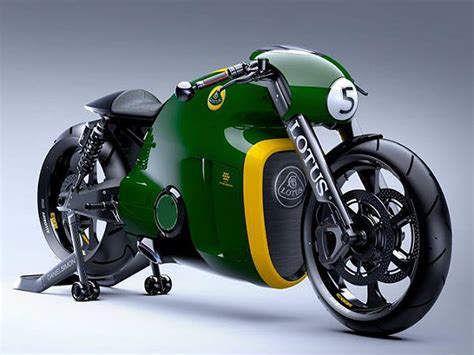 The rake is kind of funky and the wheelbase is long, which makes me assume it will be crappy in the twisties, more of a it's actually german. Lotus C-01 Motorcycle Ready For Production - DriveSpark News