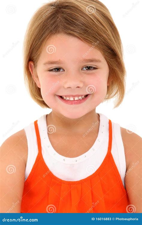 Five Year Old Girl Stock Image Image Of Girl Teeth 16016883