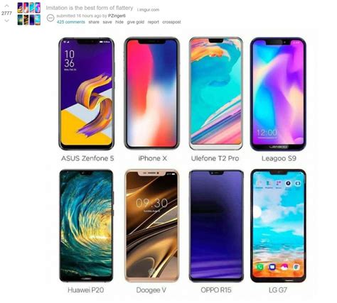 Shameless Iphone X Android Clones Prove Apple Was Right