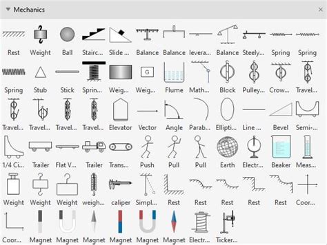 Physics Symbols Icons And Meanings Edrawmax Online 2023