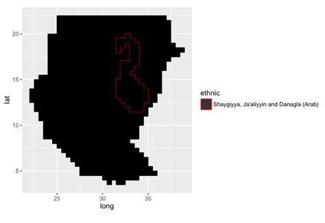 Solved Plot Only Outer Border In Ggplot2 Map Geompolygon R
