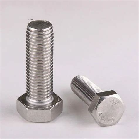 Astm A193 Heavy Hex Bolt At Rs 1piece Stainless Steel Hex Bolt In