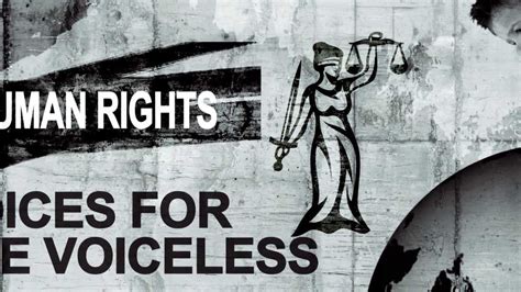 Giving a Voice to the Voiceless - University of Dayton Human Rights