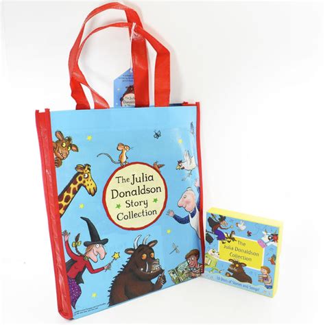 Julia Donaldson Children Story 10 Picture Books Paperback In Bag And 10