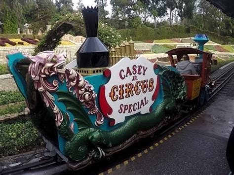 Casey Jr Circus Train Fantasyland Disneyland Park December Youtube