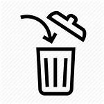 Discard Icon Trash Throw Garbage Vectorified Haveforening