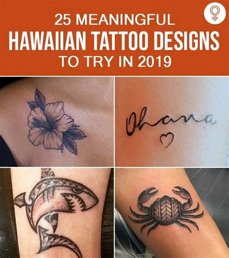 45 Meaningful Hawaiian Tattoos Designs You Shouldn T Miss Riset