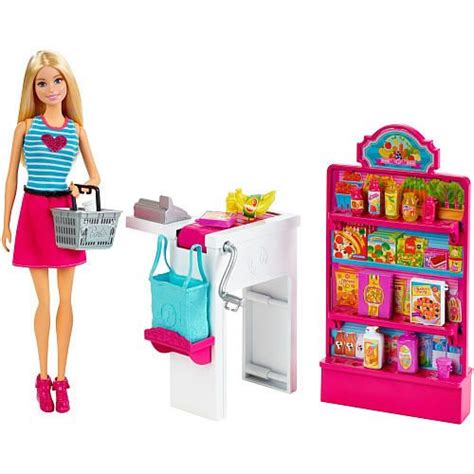 Barbie Malibu Ave Grocery Store With Barbie Doll Playset Mattel
