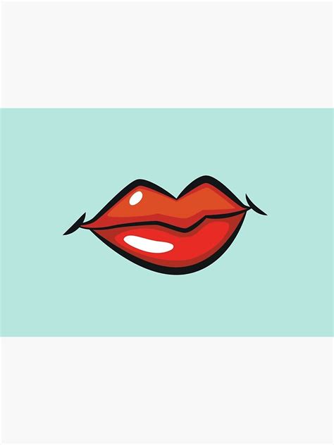 Funny Mouth Illustration Mask For Sale By Amineharoni Redbubble