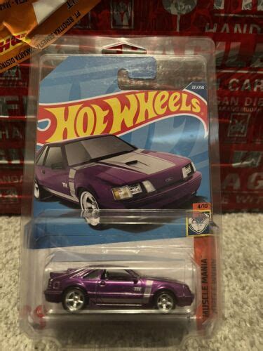 Buy HOT WHEELS SUPER TREASURE HUNT MUSTANG SVO In Hand USA W Protector Online At Lowest