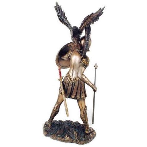 Athena Warrior Goddess Of Wisdom Greek Goddess Bronze Statue