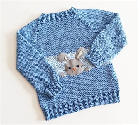 Bunny Sweater Cotton Sweater Merino Wool Sweater Rabbit Jacket Etsy