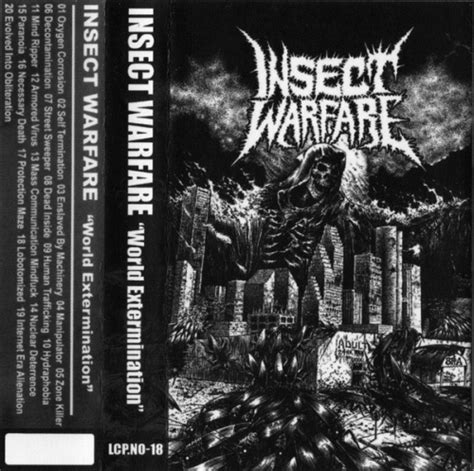 Insect Warfare World Extermination Album Spirit Of Metal Webzine En