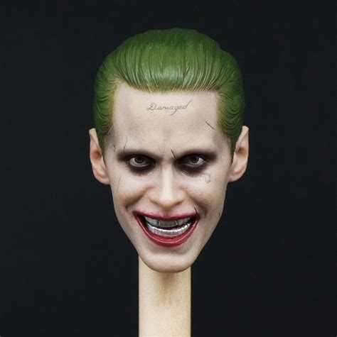 16 Scale Figure Accessories Suicide Squad Jared Leto Joker Head Sculpt For 12 Action Figure
