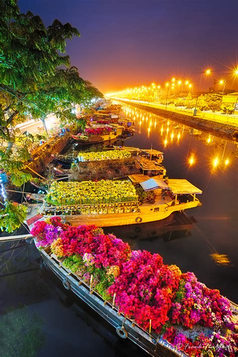 Blog about flowers in vietnam and beautiful sightseeing in vietnam. Ships at Saigon Flower Market at Tet, Vietnam by Frank ...