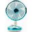 TOYSERY Mini Desk Fan Attractive Small 6 Blades High Performing 