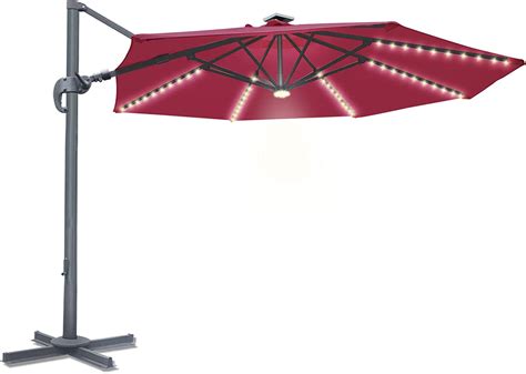 Strong Camel Outdoor 115 Ft Offset Cantilever Umbrella