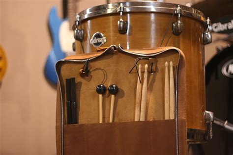 Drum Stick Bag Drumstick Bag With Zip Personalized Leather Etsy