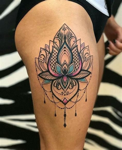Lotus Mandala Download Tattoo Design Mandala Thigh Tattoo Mandala Tattoo Design