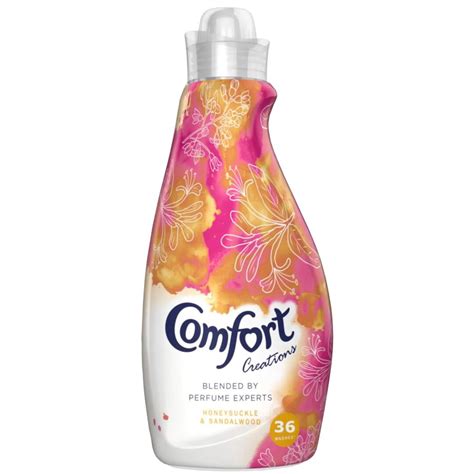 Comfort Fabric Conditioner Honeysuckle And Sandalwood 36 Washes 126l