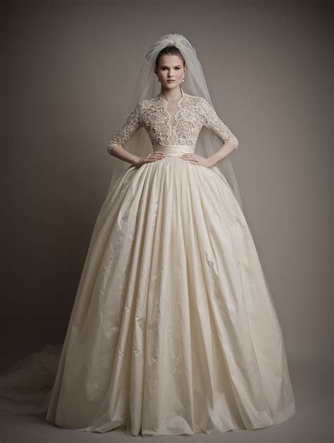 Vintage replica wedding dresses in this classic style are available in both silk and lace. 20 of The Most Stunning Long Sleeve Wedding Dresses : Chic ...
