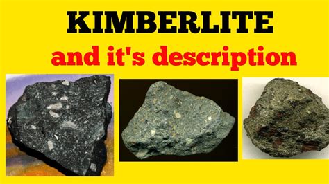 Kimberlite And Its Description Lecture 57 Of Igneous Petrology