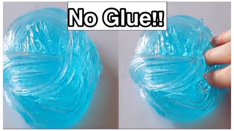 1 Ingredient No Glue Slime Recipes ️💧 Youtube