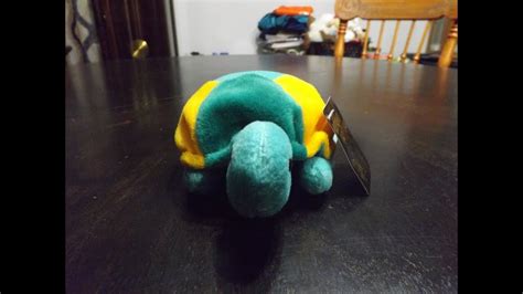 1997 24k Beanie Boppers Swity The Turtle Plush Review Youtube
