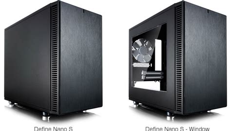 人気のDefineシリーズにMini-ITX対応ミニタワー型PCケースが登場! Fractal Design社製「Define Nano S ...